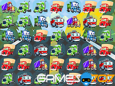 Cartoon Trucks Spiel 3