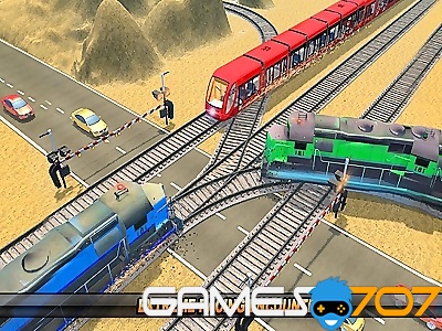 Simulador de tren de pasajeros de la montaña