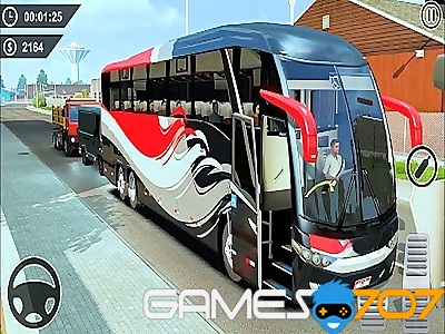 Coach Bus Driving Simulator 2020: Autobus urbano gratuito