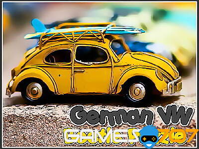 Deutsches VW-Käfer-Puzzle