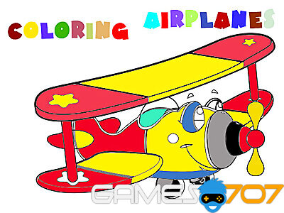 Coloring Book Airplane V 2.0
