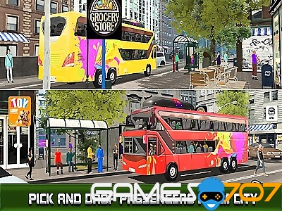 Moderno simulatore di guida di autobus urbani Nuovi giochi 2020