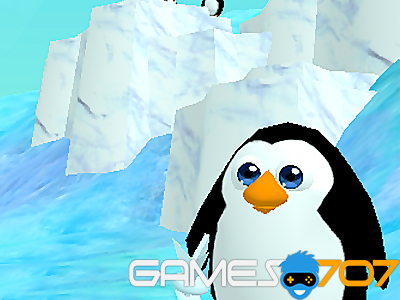 Pinguin-Lauf 3D