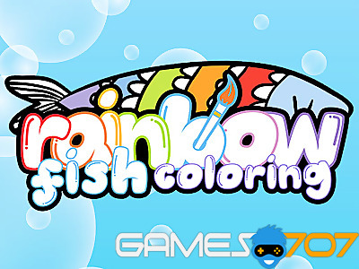 Regenbogenfisch-Färbung