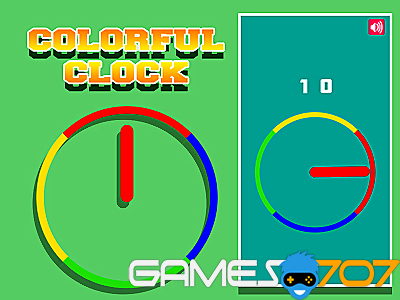Reloj de colores