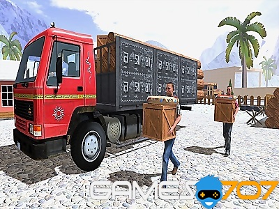 Asiatico Fuori strada Cargo Truck Driver gioco
