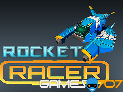 Raketen-Rennfahrer