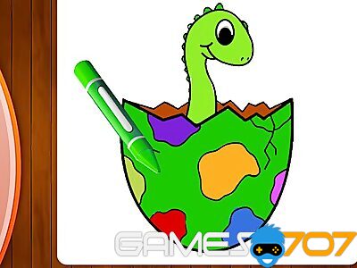 Dinosaurs Coloring Book Part I