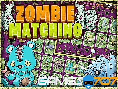 Juegos de Cartas Zombie : Matching Card