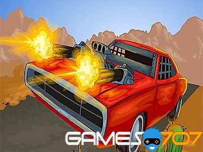 Битва на дороге Автомобильная игра 2D