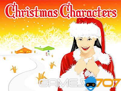 Christmas Characters Slide