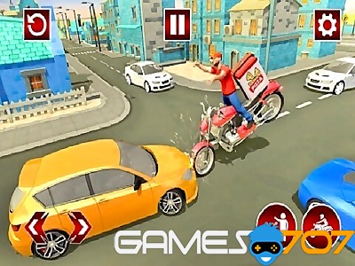 Juego Fast Pizza Delivery Boy 3D