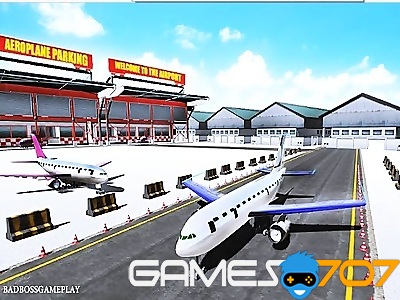 Flugzeug-Park-Manie-Simulator 2019