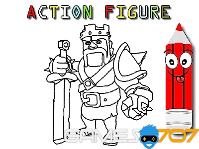 Action Figure Coloring