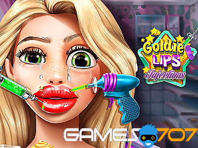 Inyecciones en los labios de Goldie