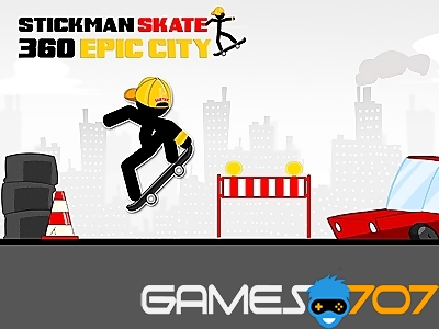Stickman Skate 360 Epische Stadt