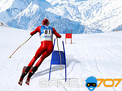 Slalom-Ski-Simulator