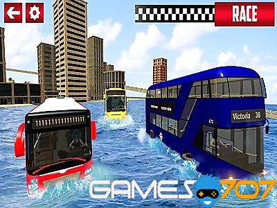 Extreme Water Surfer Bus Simulator
