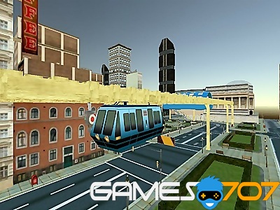 Sky Train Simulator : jeu de conduite de train surélevé