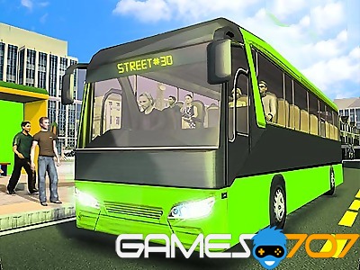Городской пассажирский междугородний автобус Симулятор вождения автобуса 3D