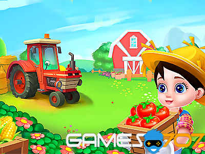 Bauernhof Farming Spiele für Kinder